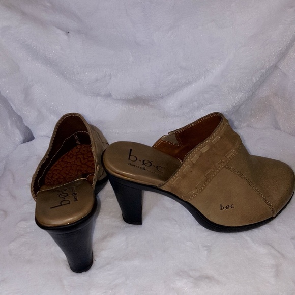 Born Concept tan clogs. - Picture 3 of 4